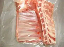 Embalagem a vácuo para carne