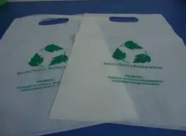 Embalagem plástica biodegradável