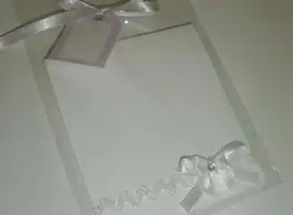 Envelope plástico para convite
