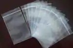 saco ziplock em plástico