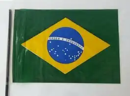 Bandeira plástico