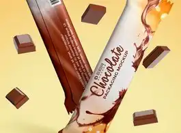 Embalagem de chocolate