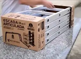 Embalagem para escada