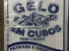 Embalagem para gelo