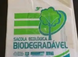 Embalagem plástica biodegradável