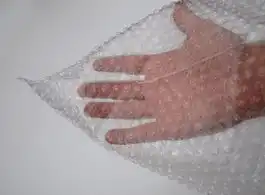 Embalagem plástica bolha