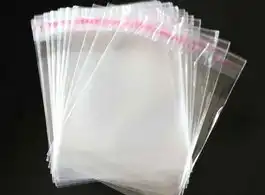 Envelope de saco transparente reforçado