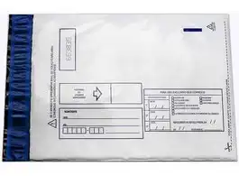 Envelope de segurança cartão de banco