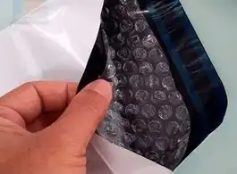 Envelope de segurança plástico bolha