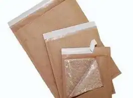 Envelope plástico bolha com lacre