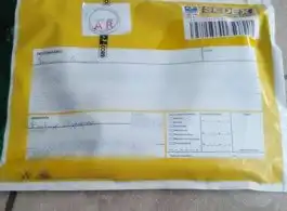Envelope plástico correios