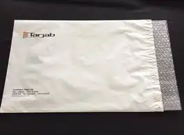 Envelope plástico impresso