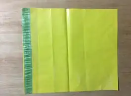 Envelope plástico laboratório