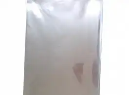 Envelope plástico leitoso