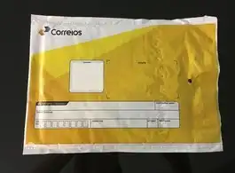 Envelope plástico para correios