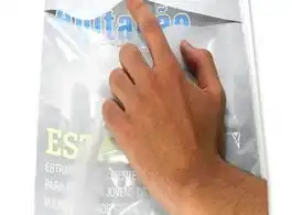 Envelope plástico revista