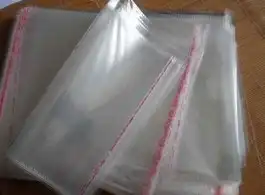 Envelope saco transparente personalizado