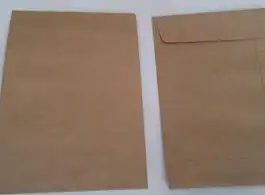 Envelope tipo saco