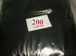 Saco de lixo de 200 litros