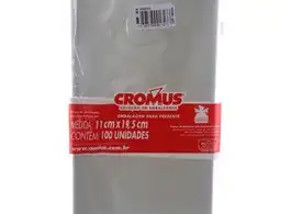 saco plástico com adesivo cromus