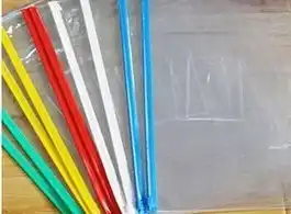 Saco Plástico Zip Lock de Documentos