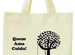 Sacola reciclável personalizada