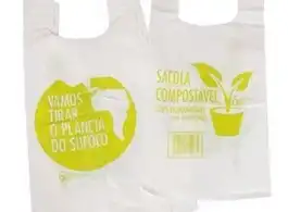 Sacolas plásticas biodegradáveis