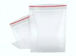 Sacos de Plástico Ziplock Transparente
