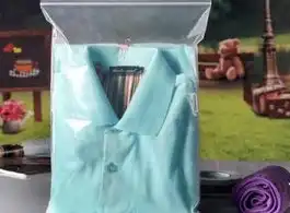 Sacos Plásticos com Ziplock para Roupa