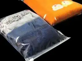 Sacos Plásticos com Ziplock para Roupa