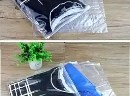 Sacos Plásticos Ziplock Roupa