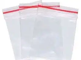 Sacos Transparentes com Fecho Zip Lock