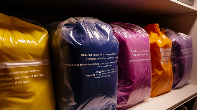 Saco Plástico para Roupas: Proteja e Organize