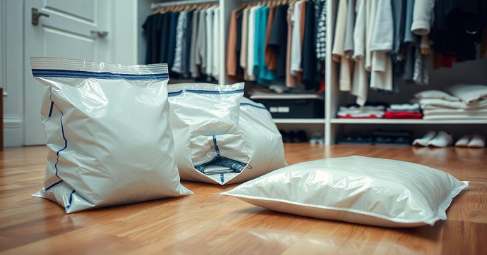 Embalagem a Vácuo para Roupas: Praticidade e Economia