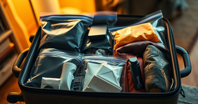 Saco Ziplock para Viagem: A Solução Prática para Organizar sua Mala