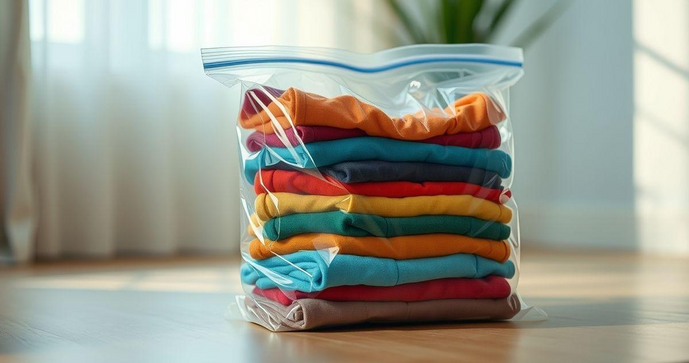 Saco Ziplock para Roupas: A Solução Prática para Organizar e Proteger seus Pertences