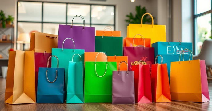 Descubra as Melhores Sacolas de Papel Personalizadas no Atacado