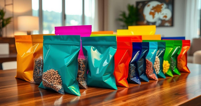 Saco zip personalizado é a solução ideal para organização e apresentação de produtos