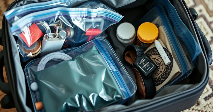 Saco Ziplock para Viagem: Organize Sua Mala Com Praticidade