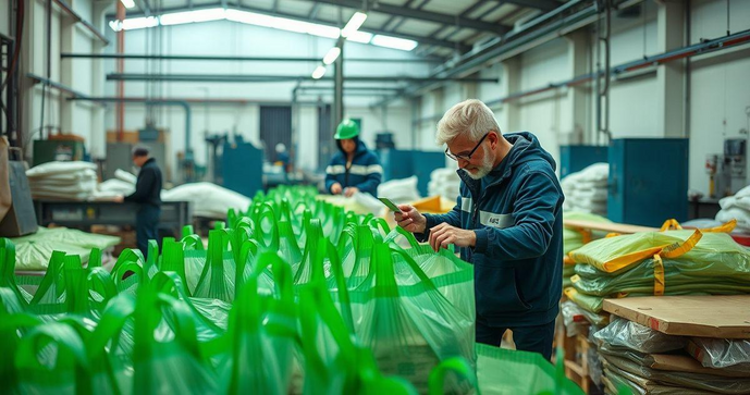 Como escolher a melhor fábrica de sacolas recicladas para seu negócio