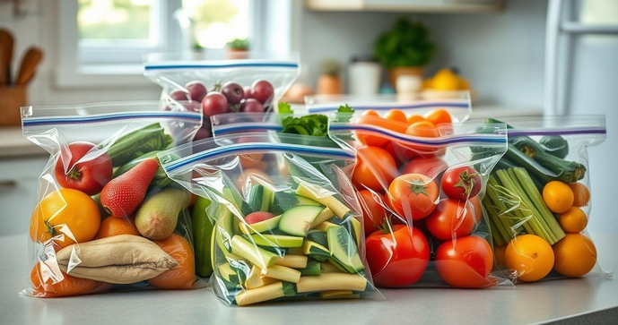 Como Escolher o Melhor Saco Ziplock para Alimentos e Otimizar sua Cozinha
