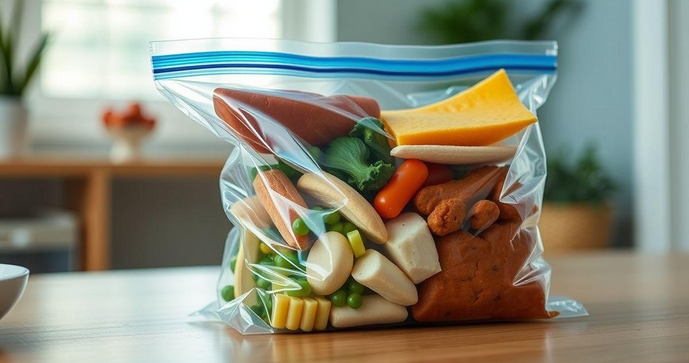 Saco plástico com fecho ziplock é a solução ideal para organização e armazenamento seguro