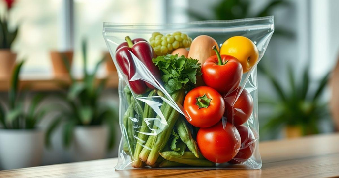 Saco stand up pouch transparente é a solução ideal para embalagem prática e atraente